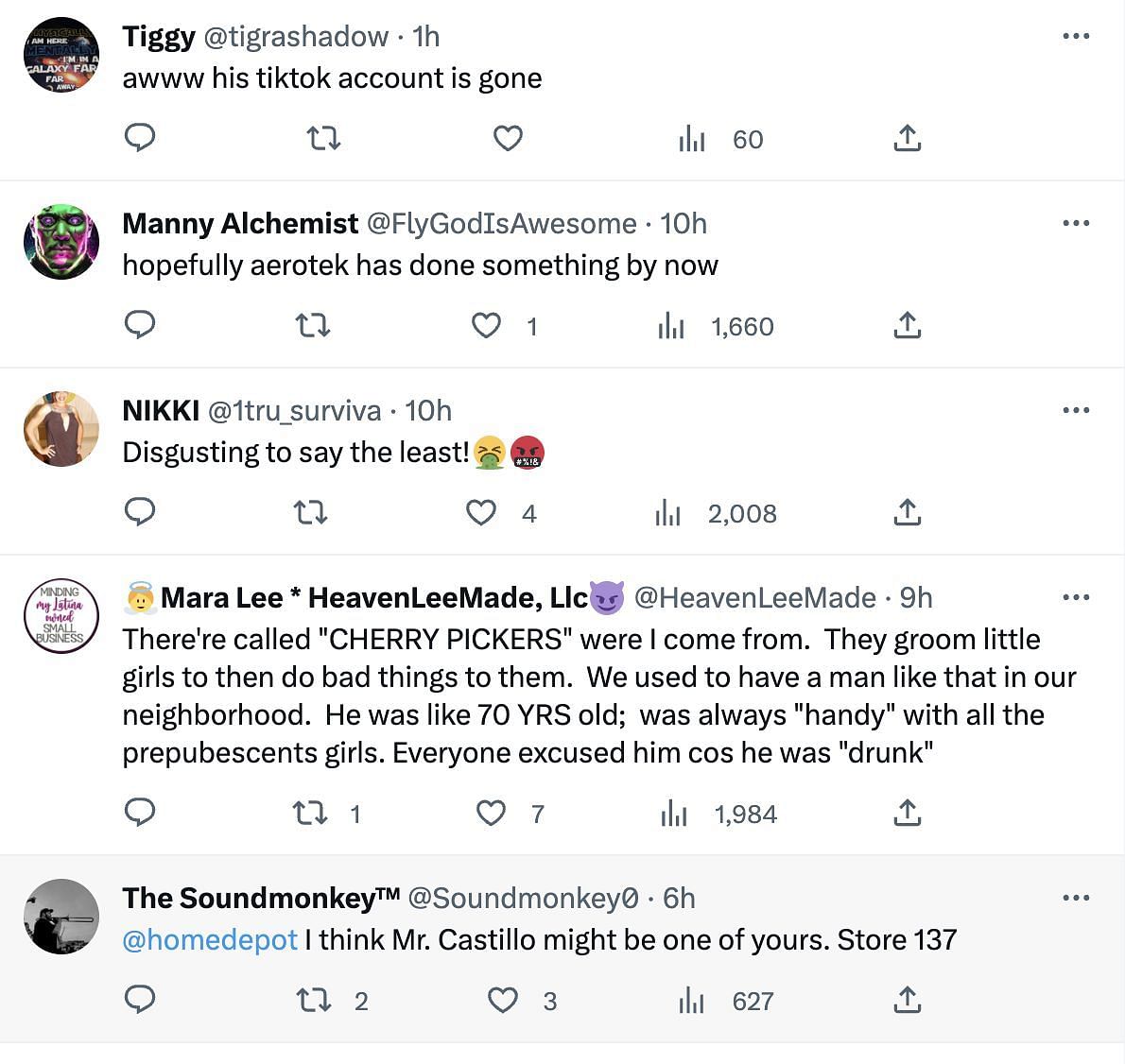 Social media users bash a Los Angeles man for commenting "yummy" under a 9-year-old girl's picture. (Image via Twitter)
